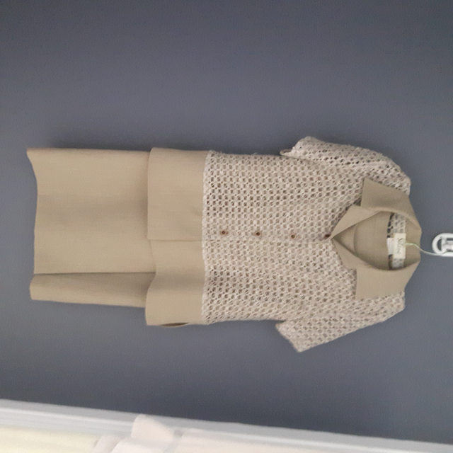 SET NEUF CHIC SELENE GR SMALL FEM JUPE LONGUE HAUT VESTE: $15.00 - Photo 3