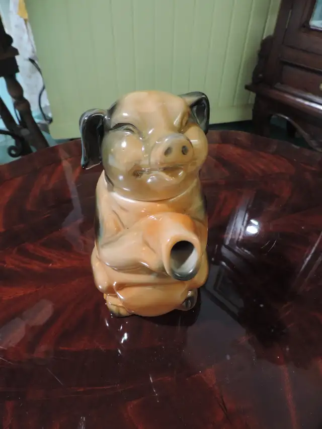 Vintage Pig Teapot - Photo 2
