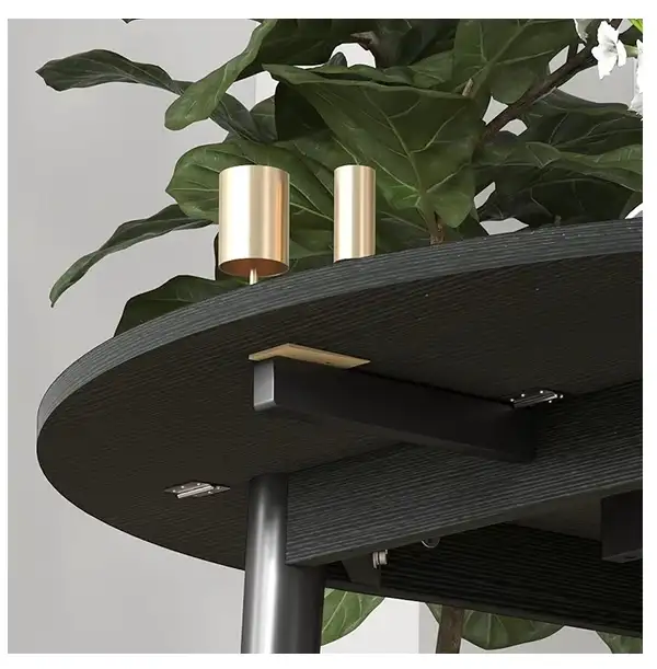 ROUND DROP-LEAF TABLE - Photo 3