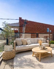 3 ½ - Cozy - Proche du Canal Lachine - Terrasse -  Internet