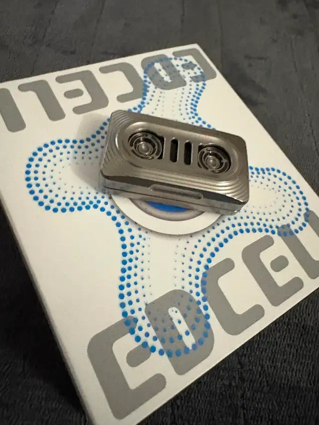 Fidgets , mechanical slider , magnetic haptic coin - Photo 2