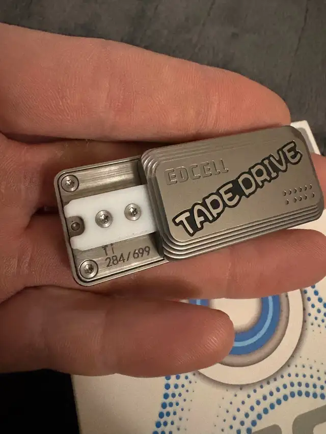 Fidgets , mechanical slider , magnetic haptic coin - Photo 3