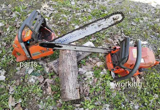 372 xp Husqvarna Chainsaws (1 working/1 parts) - Photo 2