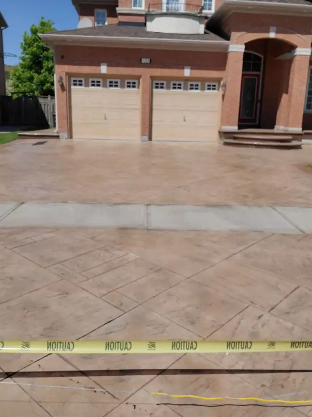 Power Wash & Sealing for Stamped and Aggregate Concrete - Photo 4