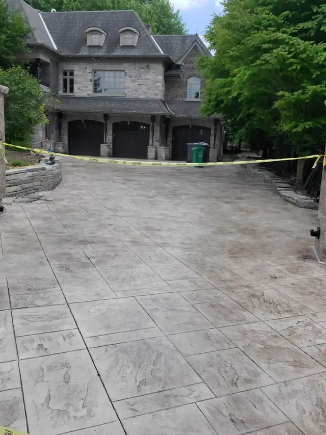 Power Wash & Sealing for Stamped and Aggregate Concrete - Photo 5