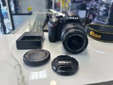 Nikon D3200 24MP DSLR with 18-55mm lens