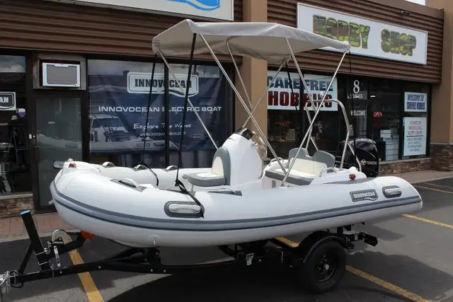 13FT Luxury Inflatable RIB Boat for Sale-50 HP motors include - Photo 10