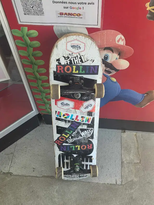 planche à roulette