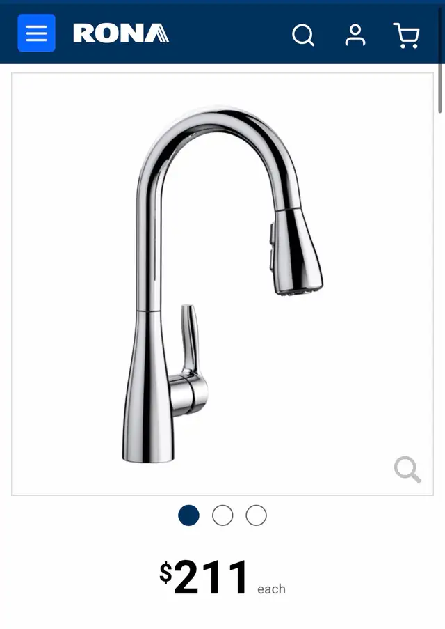 Brande New Blanco Kitchen Faucet (chrome)