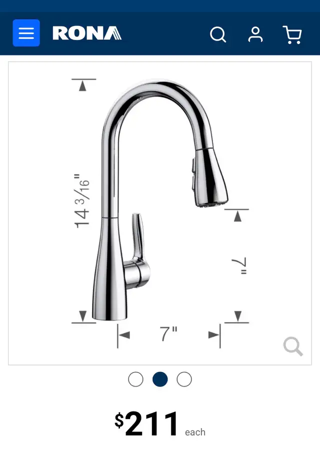 Brande New Blanco Kitchen Faucet (chrome) - Photo 2