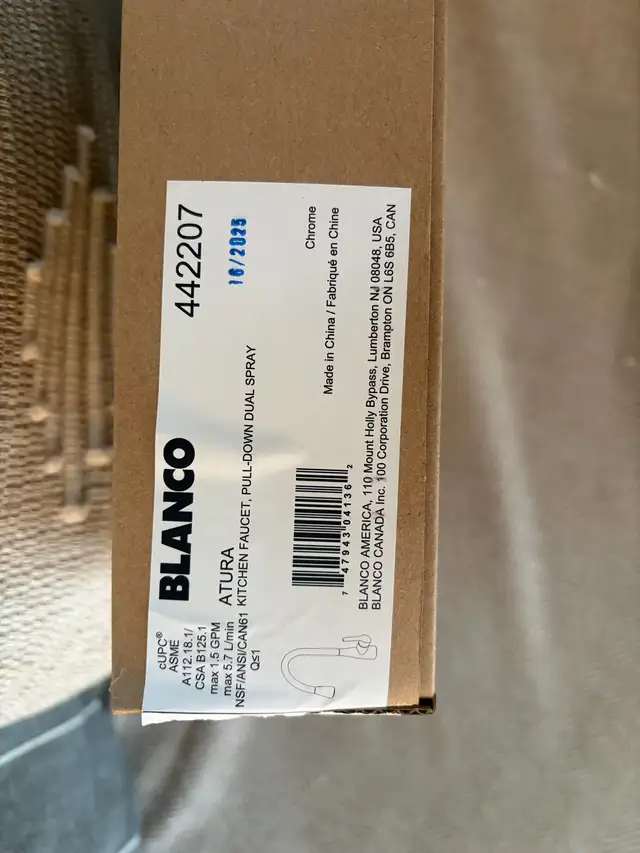 Brande New Blanco Kitchen Faucet (chrome) - Photo 3