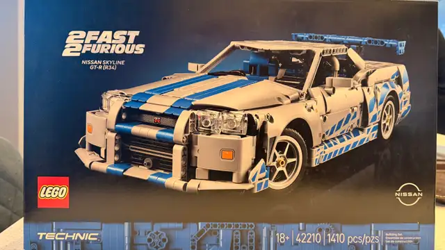 Lego - Fast and Furious Nissan GTR  (1410 pcs)