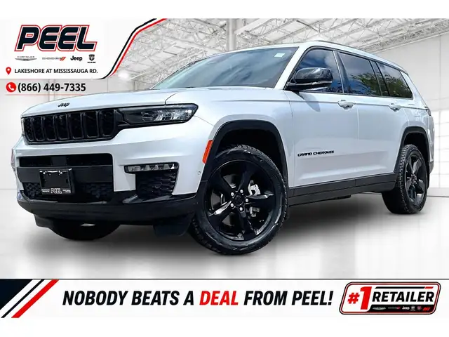 2024 Jeep Grand Cherokee L Limited Black App |Lux Tech |Panoroof