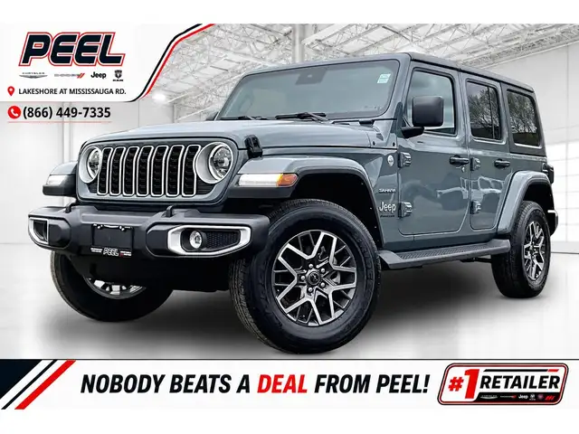 2024 Jeep Wrangler Sahara V6 | Heated Seats | Side Steps | 4X4