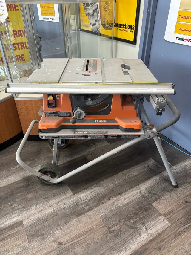 Ridgid TS2400-1 10" Tablesaw with Stand