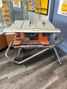 Ridgid TS2400-1 10" Tablesaw with Stand