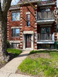 Logement à louer a 2 mins.du Metro Fabre 514-463-3327 visiter