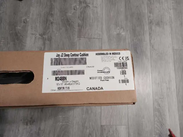 unused J pressure cushion