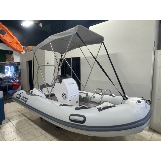NS390C 13ft  Fiberglass RIB Boat with 50HP Motor and Canopy - Photo 3