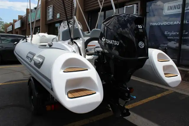 NS390C 13ft  Fiberglass RIB Boat with 50HP Motor and Canopy - Photo 5