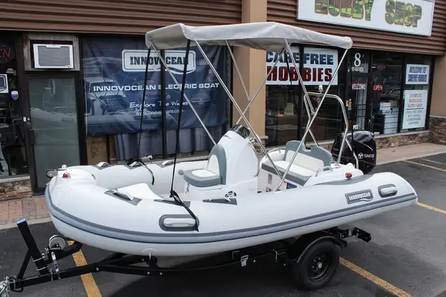 NS390C Fiberglass RIB  Luxury Boat 50HP Motor Canopy - Photo 3