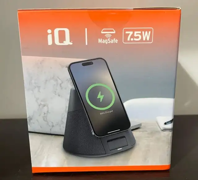iQ Wave Bluetooth Home Speaker And Wireless Charger. - Photo 2