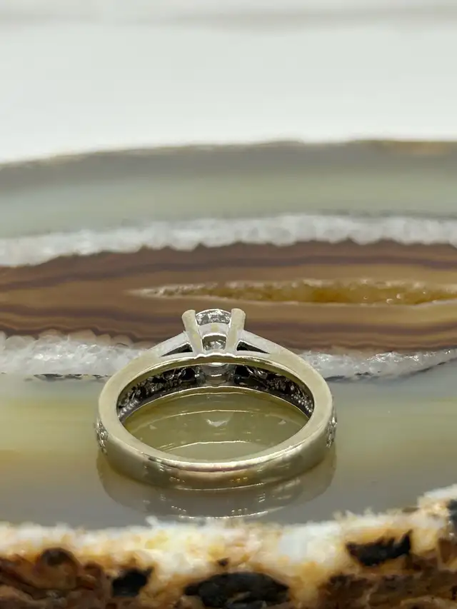 Vintage  Filigree Diamond Ring - Photo 7