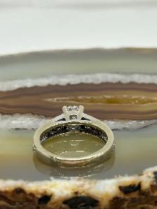 Vintage  Filigree Diamond Ring - Photo 7