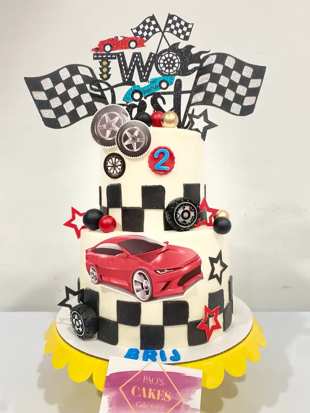 Milton cakes Two fast cake 2nd birthday boy Cake - Photo 3