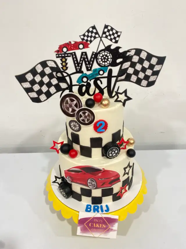 Milton cakes Two fast cake 2nd birthday boy Cake - Photo 4