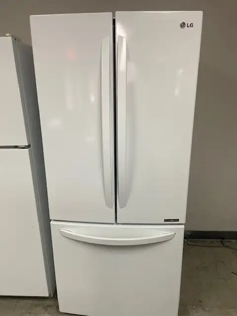 Réfrigérateur blanc 30'' portes françaises LG