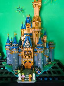 Lego Château Disney 50iem fêtes prince et princesse FAIT Nego