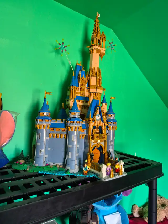 Lego Château Disney 50iem fêtes prince et princesse FAIT Nego - Photo 3