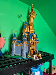 Lego Château Disney 50iem fêtes prince et princesse FAIT Nego - Photo 3