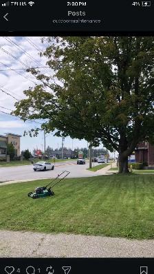 lawn mowing