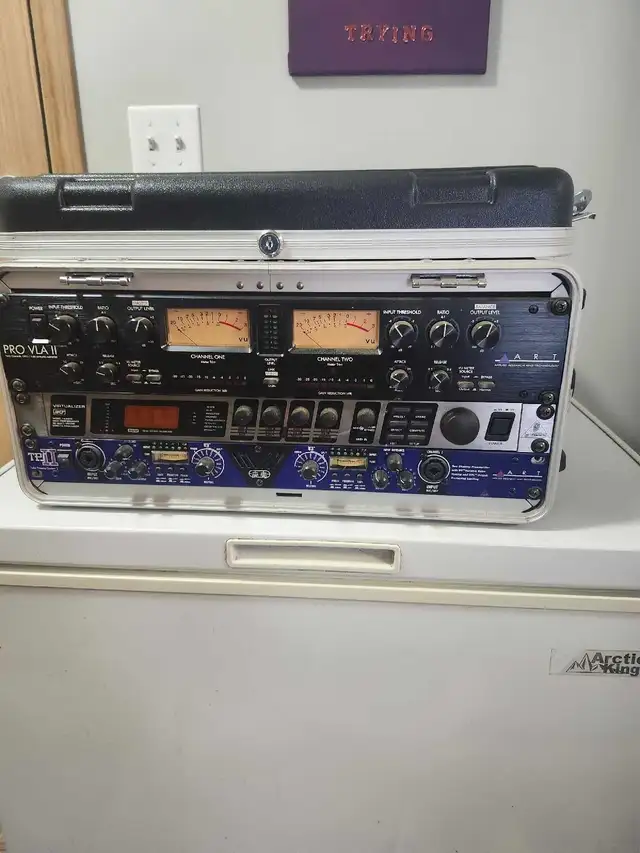 recording processing rack in case