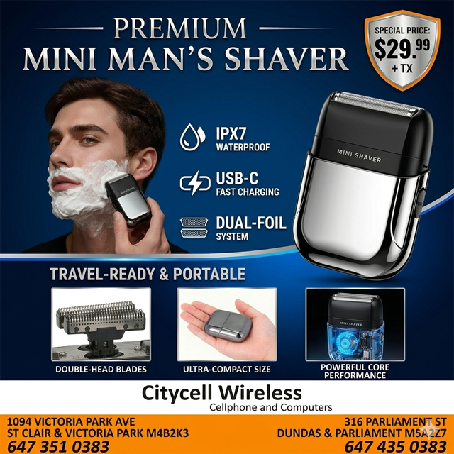MINI MAN'S SHAVER