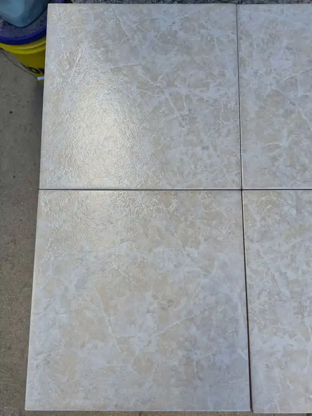 Over 500 sq ft New glossy Light Brown / Beige ceramic floor tile - Photo 4