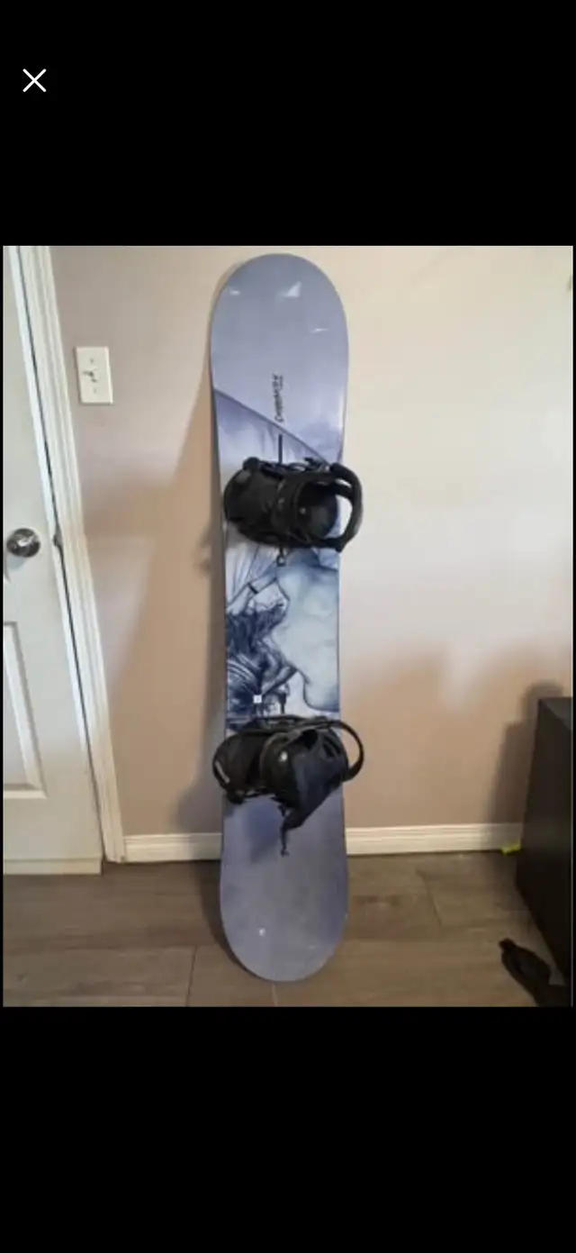 Burton Custom Snowboard with Malavita Bindings