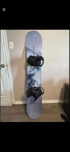 Burton Custom Snowboard with Malavita Bindings
