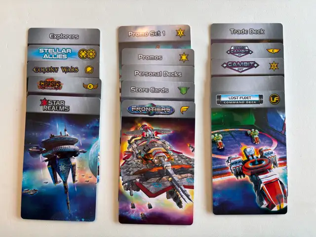 Star Realms Deck Building Game collectors packs and box - Photo 7