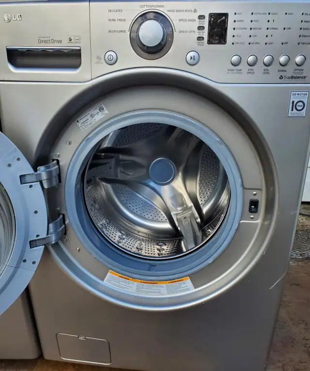 LG Front Loading washer / Dryer pair - Stackable, Working clean - Photo 3