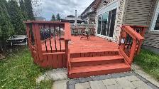 Free wooden deck