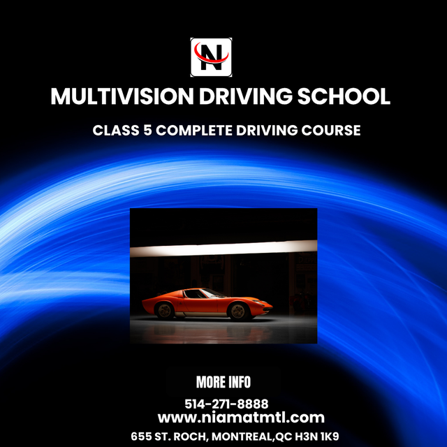 FULL CLASS-5,  SAAQ, CAR DRIVING COURSE , FROM  DRIVING SCHOOL - Photo 5
