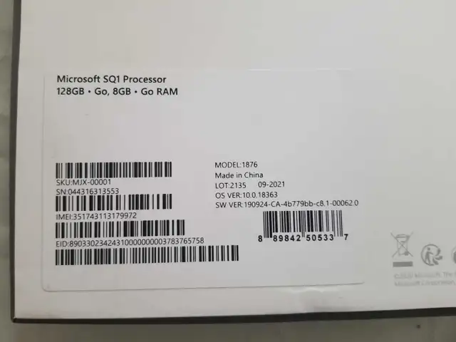 Microsoft Surface Pro X LTE cellular 13' price to Go - Photo 2