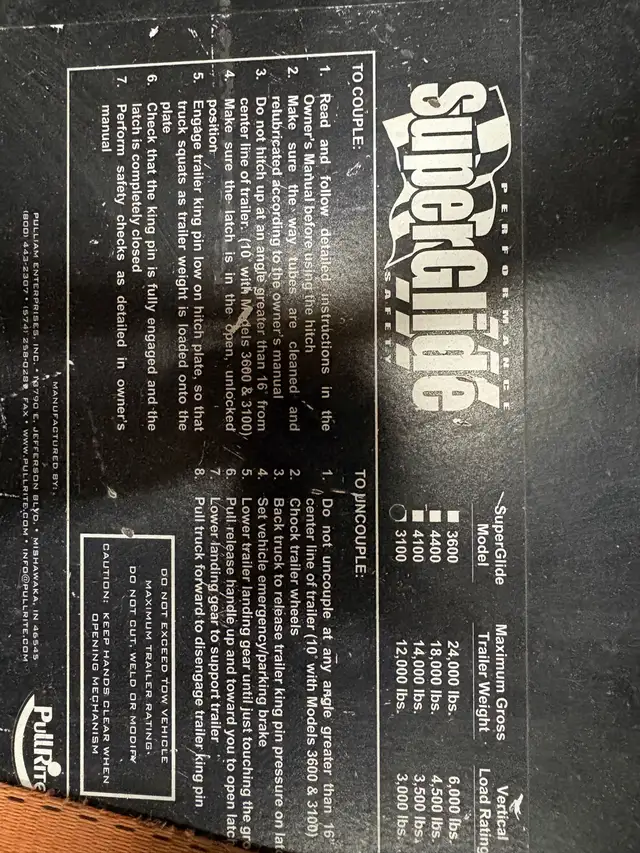 Pullrite Super glide - Photo 5