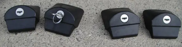 SPORT RACK FRONTIER CROSS BAR LOCKING END CAPS - Photo 2