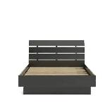 CLEARANCE DOUBLE PLATFORM BED WITH DOUBLE MATTRESS INCLUDED . - Photo 3