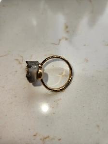 Jolie bague pour femme avec 2 coeurs (6.5) - Photo 5