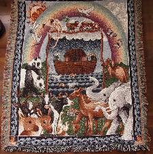 Rug or Wall Hanging Noah's Ark